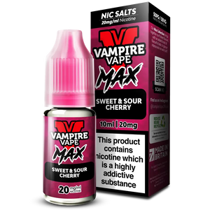 Vampire Vape MAX Sweet & Sour Cherry Nic Salt