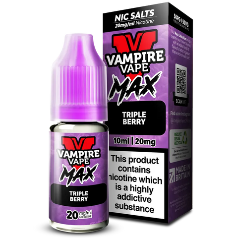 Vampire Vape MAX Triple Berry Nic Salt