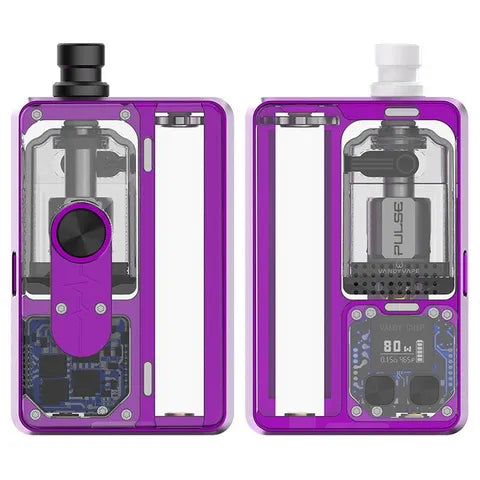 vandy vape pulse aio v2 violet on white background