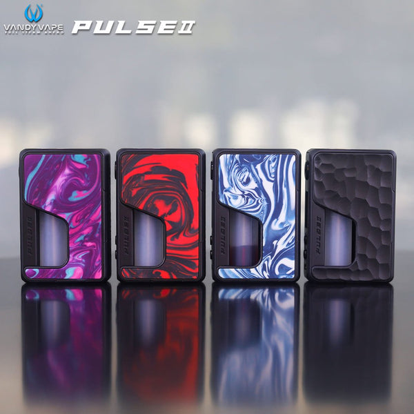 Vandy Vape PULSE V2 95w Squonk Box Mod On White Background