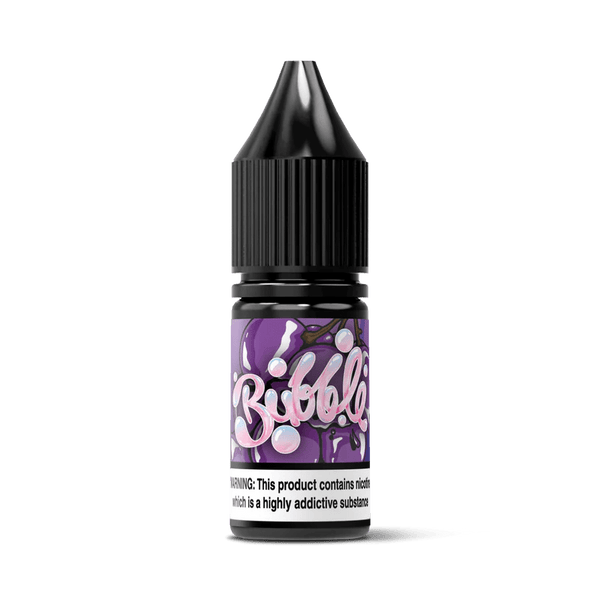 Vape Distillery Bubble 10ml Nic Salt E-Liquids 10mg / Grape On White Background