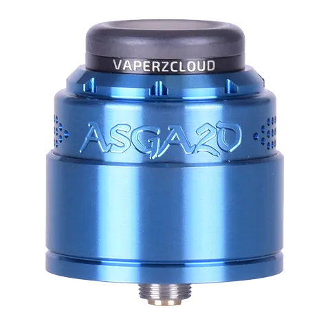 vaperz cloud asgard v2 rda electric black on white background