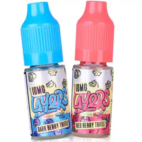 Vaperz Cloud Layers Salt 10ml On White Background