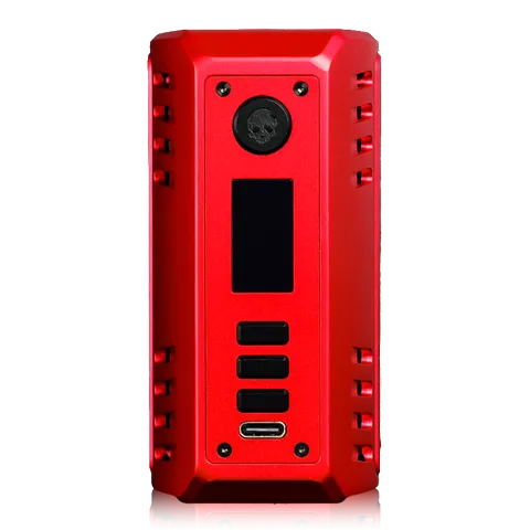 vaperz cloud odin v2 mod satin red on black background