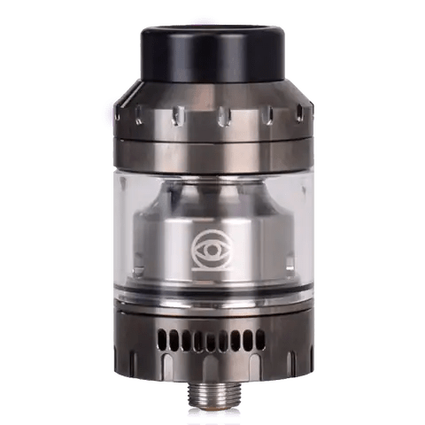 Vaperz Cloud Osiris RTA Gunmetal / 25mm On White Background