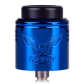 Vaperz Cloud Valhalla Micro 25mm RDA Electric Blue On White Background