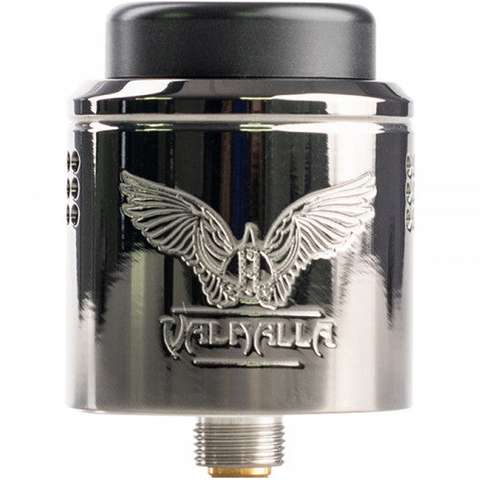 Vaperz Cloud Valhalla Micro 25mm RDA Gunmetal On White Background