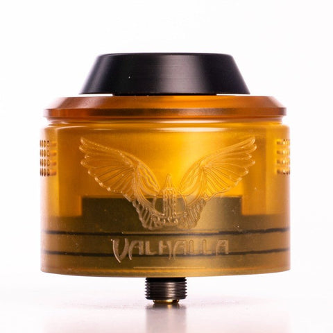 Vaperz Cloud Valhalla V2 RDA 40mm Ultem On White Background