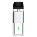 vaporesso cube pod vape kit silver on white background