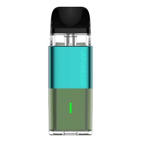 vaporesso cube pod vape kit forest green on white background