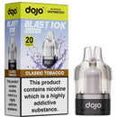 Vaporesso Dojo Blast 10K Prefilled Pods + Refill Container Classic Tobacco
