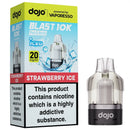 Vaporesso Dojo Blast 10K Prefilled Pods + Refill Container Strawberry Ice