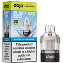 Vaporesso Dojo Blast 10K Prefilled Pods + Refill Container Blue Razz Lemonade