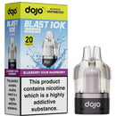 Vaporesso Dojo Blast 10K Prefilled Pods + Refill Container Blueberry Sour Raspberry
