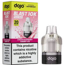 Vaporesso Dojo Blast 10K Prefilled Pods + Refill Container Straw-Raspberry Cherry Ice