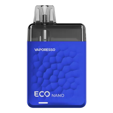 vaporesso eco nano azure gem on white background