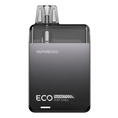 vaporesso eco nano black truffle on white background