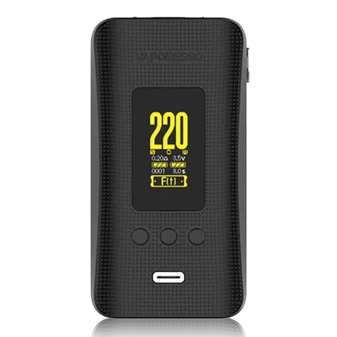 Vaporesso Gen 200 Mod Black On White Background