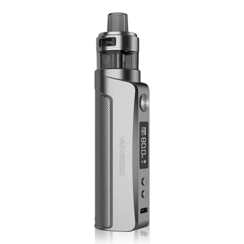 Vaporesso Gen PT80s Pod Kit Light Silver On White Background