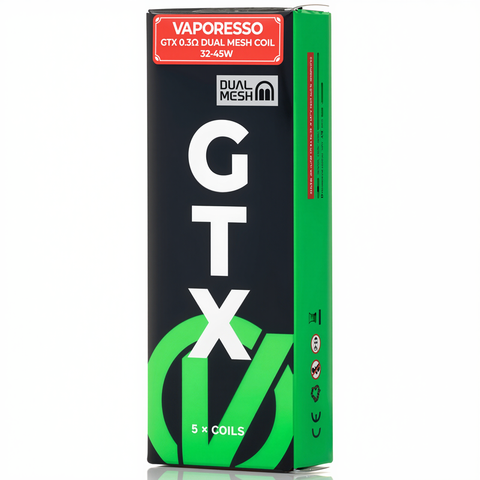 Vaporesso GTX Replacement Coils Dual Mesh 0.3ohm