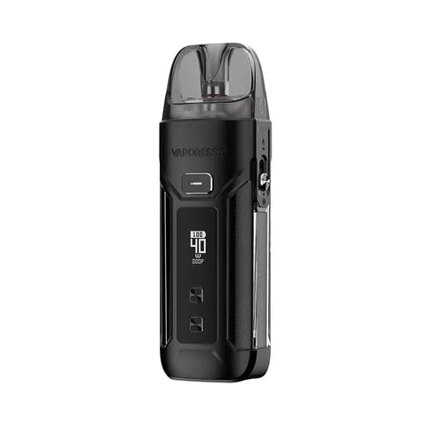 Vaporesso Luxe X Pro Pod Kit Black On White Background