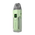 vaporesso luxe x2 pod vape avocado green on black background