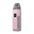 vaporesso luxe x2 pod vape light pink on black background