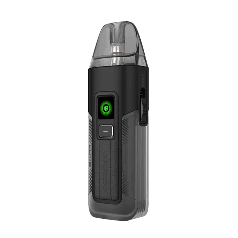 vaporesso luxe x2 pod vape night black on black background