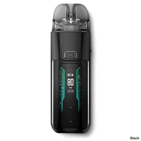 Vaporesso Luxe XR Max Pod Kit Black On White Background