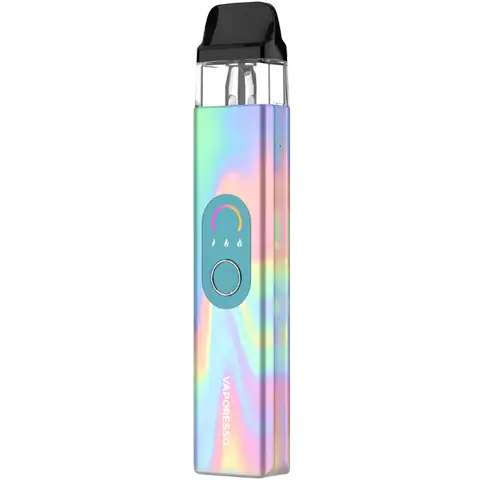 vaporesso xros 4 pod vape kit in pastel palette colour on clear background