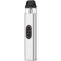 vaporesso xros 4 pod vape kit in silver colour on clear background