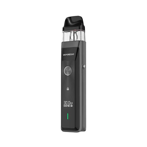 vaporesso xros pro pod vape black in white background