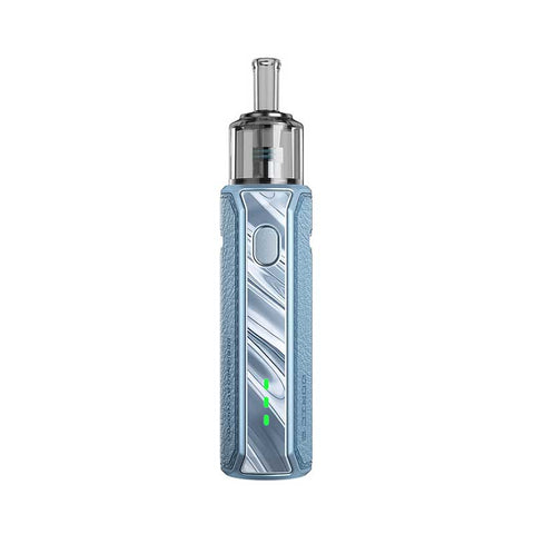 voopoo doric e pod vape cyan on white background