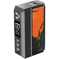 VooPoo Drag 4 Box Mod 177W Gunmetal & Tropical Orange On White Background