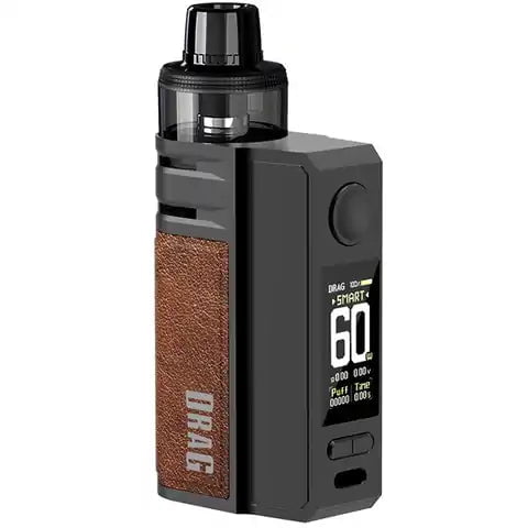 VooPoo Drag E60 Kit Coffee On White Background