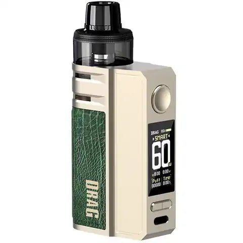 VooPoo Drag E60 Kit Gold On White Background