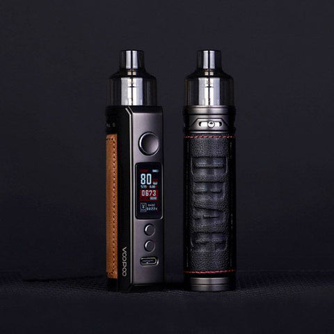 Voopoo Drag X 80W Mod Pod Kit On White Background