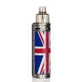 Voopoo Drag X 80W Mod Pod Kit Silver Knight On White Background