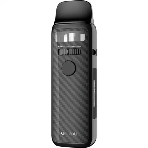 VooPoo Vinci 3 Pod Kit Carbon Fibre Black On White Background