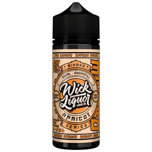Wick Liquor Apricot Miyako Yoghurt 100ml Shortfill