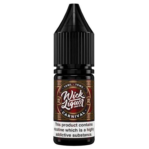 Wick Liquor 10ml Nic Salts Carnival