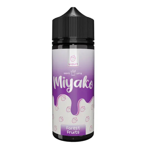 wick liquor miyako 100ml forest fruits on white background