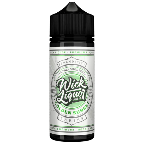 Wick Liquor Serendipity Golden Sunset 100ml Shortfill