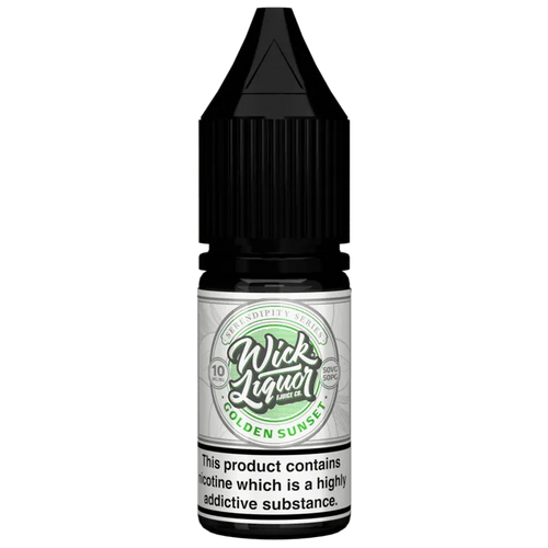 Wick Liquor Serendipity Golden Sunset 10ml Nic Salt 10mg
