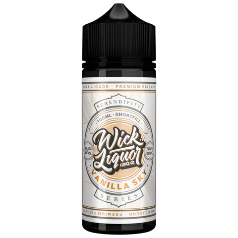 Wick Liquor Serendipity Vanilla Sky 100ml Shortfill
