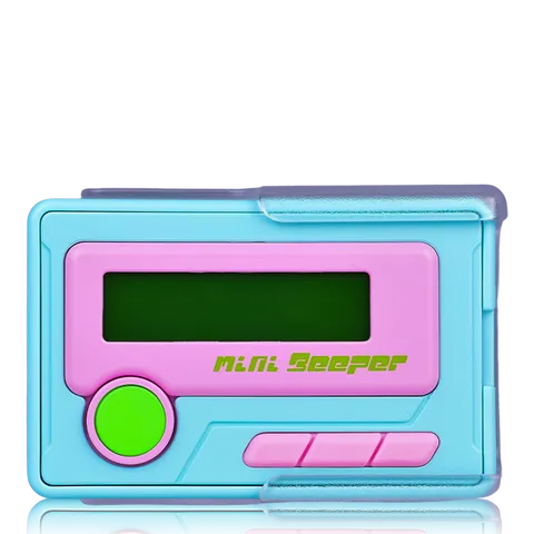 Wizman Mini Beeper Pod Kit Mint Pinker On White Background