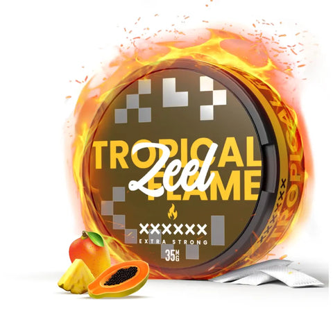 Zeel Tropical Flame Nicotine Pouches