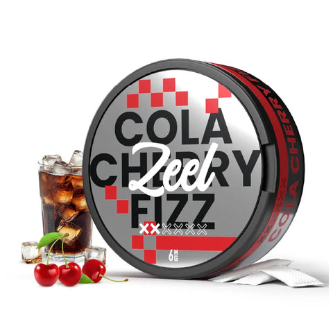 Zeel Cola Cherry Fizz Nicotine Pouches 6mg