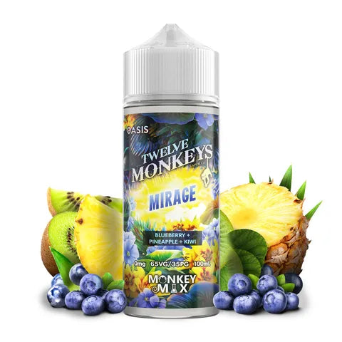 12 Monkeys Oasis Mirage 100ml On White Background