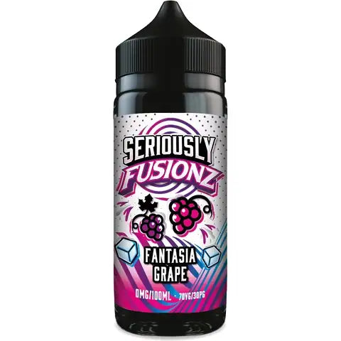 Doozy Seriously Fusionz Fantasia grape 100ml Bottle on white background